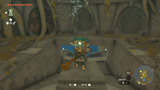 魂の神殿_①ゴーレムの頭部持ち運び