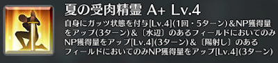 夏の受肉精霊[A+]