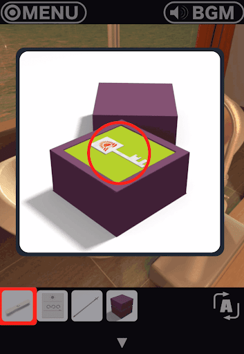 RESORT4黄昏クルーズへの脱出_お風呂場_鍵を入手する