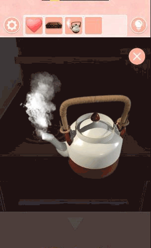 雨の夜の心得_やかんを沸騰させる