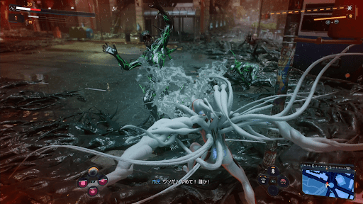 移動して再度シンオビートを倒す