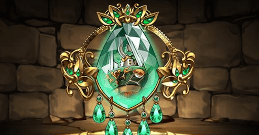 翠鋼の機神帝・グランディスのブローチ