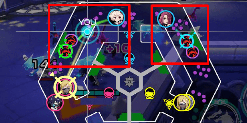 味方はハイエネミーを倒して待機させる