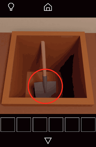 Dango_箱の中からシャベルを入手する