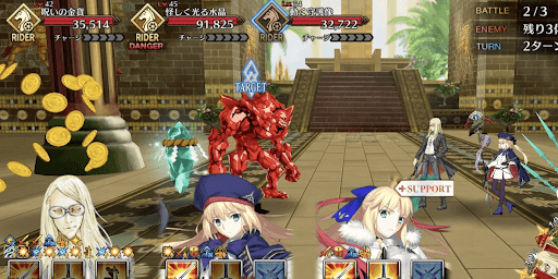 fgo-ゴーストルーム恐るべき宝物庫_バトル2