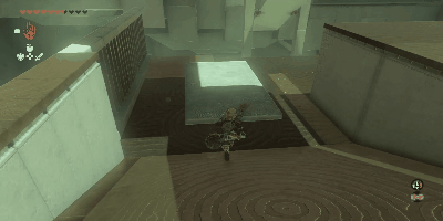 高台に置いて元に戻す