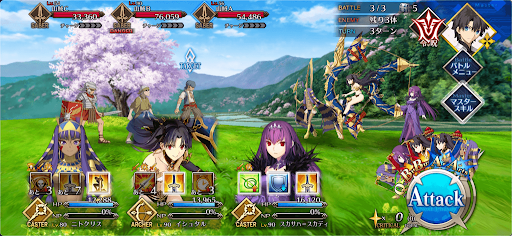 fgo-山賊ハント_バトル