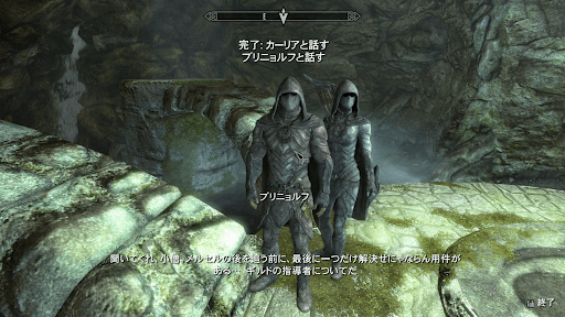 ブリニョルフと話す