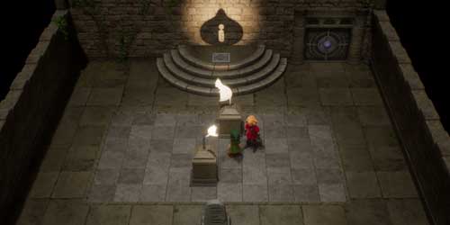 DQ7リイマジンド_試練の間の影絵