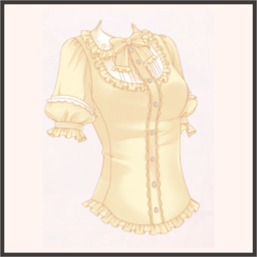 蝉の羽衣-トップス（黄）