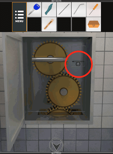 屋根裏部屋からの脱出