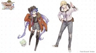 fgo-ウィンターパーティーの描き下ろしイラスト