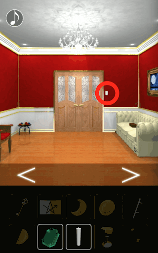 月の見える城からの脱出_マッチ