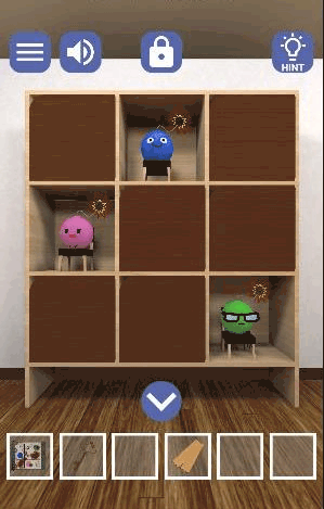 蛍の舞う星月夜_鍵と巻物