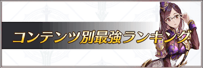 コンテンツ別最強