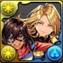 キャプテン・マーベル＆ミズ・マーベル