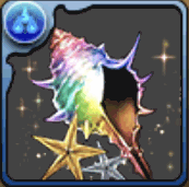 パズドラアイランドの貝殻【虹】