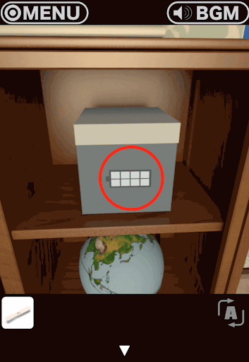 RESORT4黄昏クルーズへの脱出_部屋_箱の中央の装置を拡大する