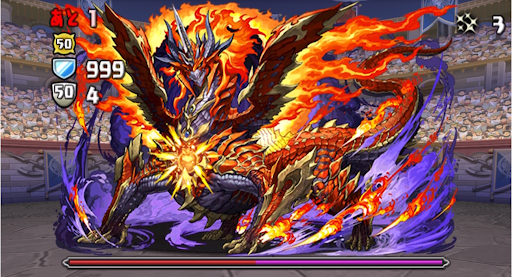 月曜の闘技場-エリスドラゴン