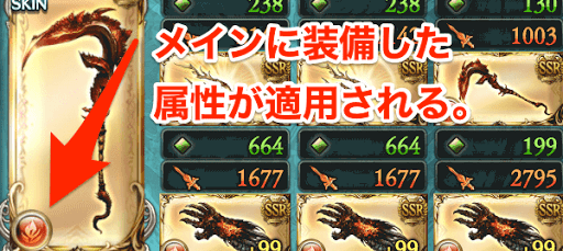 メイン装備