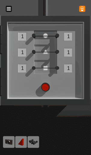 脱出ゲーム非常階段_5階_1階から6階のシンボルを繋ぐ