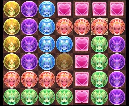 4つ消し10個配置