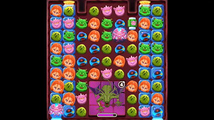 ドラ消し_ホラービーストのスキルモーション