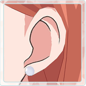 【ソングフォープリズム】有栖川夏葉のイヤリング