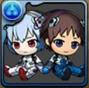 シンジ＆レイのマスコット