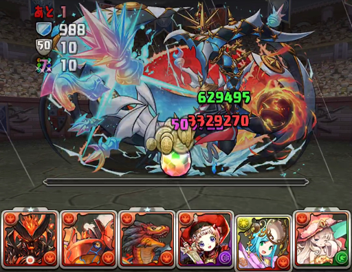 降臨希石ラッシュ-攻略パーティ