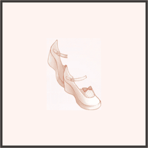 パンプス（白）