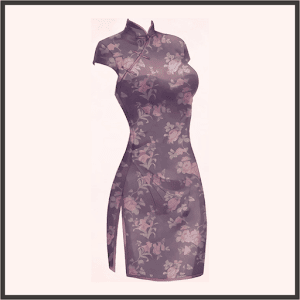 チャイナドレスミニ（紫）