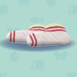 しろのくるぶしソックス