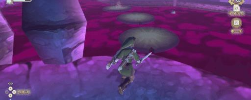 ゼルダSWS_ハスの葉から先へ