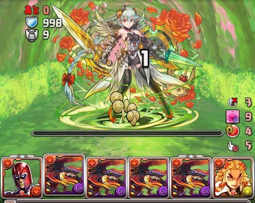 華の戦乙女チャレンジLv.5-攻略パーティ