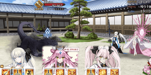 fgo-怪異退治 江戸城 襲来せし邪竜_バトル1