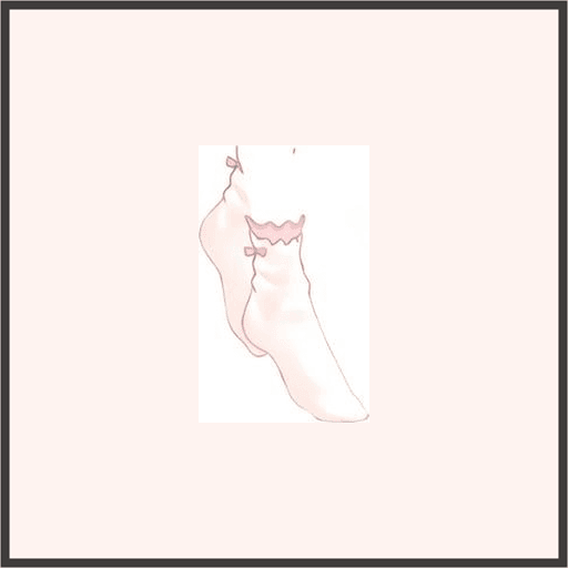 冬用綿ソックス（ピンク）