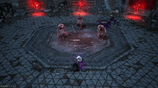 ダークディセンバー_手順1_侵攻してくる敵を倒す