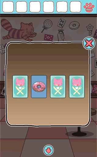 不思議の国のニャリス_クッキーの鍵の入手