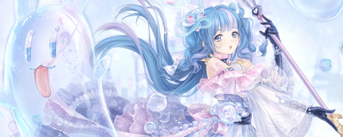 不思議な泡うさぎ