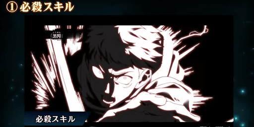 アニメーション付きの強力な行動が発生