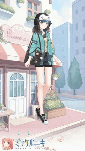 緑を基調としたコーデ！