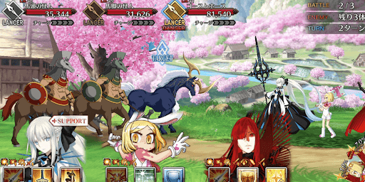 fgo-ゴーストルーム桃園の怪人_バトル2