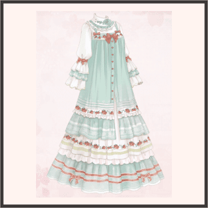 いちご摘み（ミント）