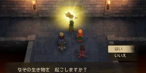 DQ7リイマジンド_謎の生き物を起こす