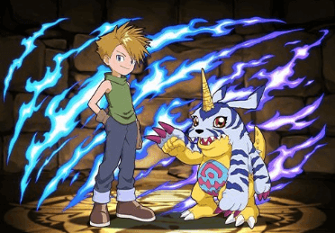 石田ヤマト＆ガブモン