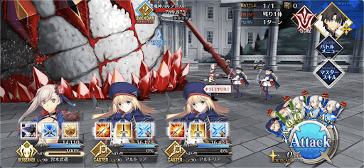 fgo-第五特異点メモリアルクエスト2021_戦闘