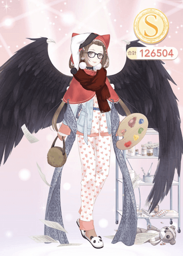 クエスト参考コーデタブ「参考画像URL」