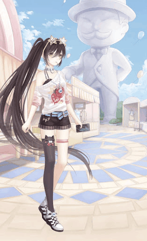 猫の靴下がアクセント！