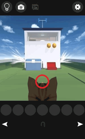 大漁旗～謎解きにゃんこ13～_赤いハンドル